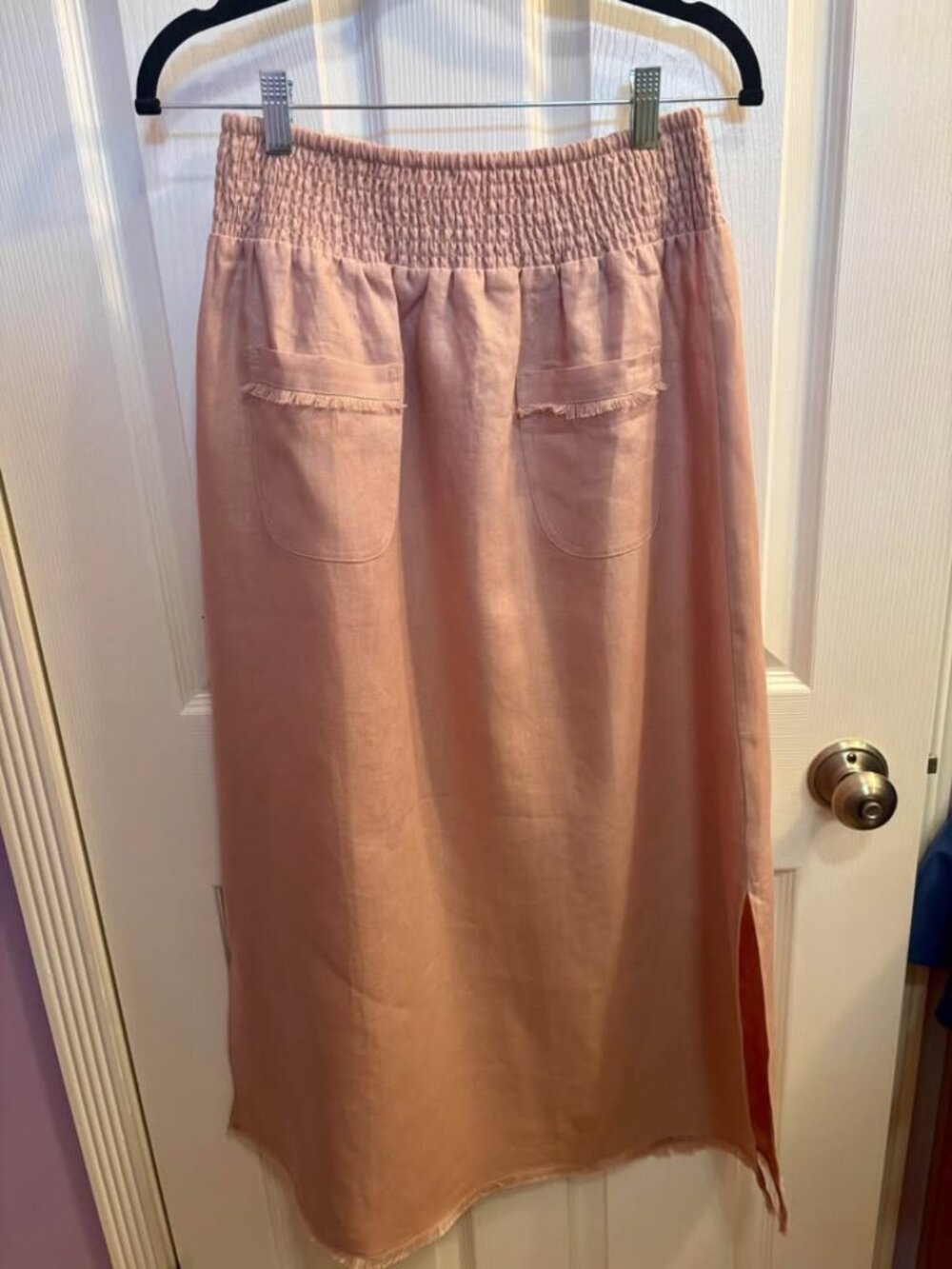 Nomad the Label Aurora French Linen Skirt Size Medium